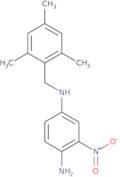 3-Nitro-1-N-[(2,4,6-trimethylphenyl)methyl]benzene-1,4-diamine