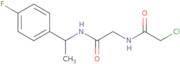 2-Chloro-N-({[1-(4-fluorophenyl)ethyl]carbamoyl}methyl)acetamide