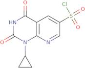 1-Cyclopropyl-2,4-dioxopyrido[2,3-d]pyrimidine-6-sulfonyl chloride