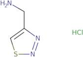1-(1,2,3-Thiadiazol-4-yl)methanamine hydrochloride
