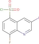 8-Fluoro-3-iodoquinoline-5-sulfonyl chloride