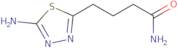 4-(5-Amino-1,3,4-thiadiazol-2-yl)butanamide