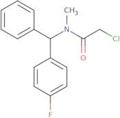 2-Chloro-N-[(4-fluorophenyl)(phenyl)methyl]-N-methylacetamide