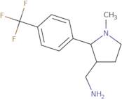 {1-Methyl-2-[4-(trifluoromethyl)phenyl]pyrrolidin-3-yl}methanamine