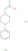 2-[4-(Pyridin-2-yl)piperazin-1-yl]acetic acid dihydrochloride