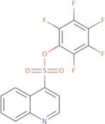 Pentafluorophenyl quinoline-4-sulfonate