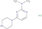 N,N-Dimethyl-4-(piperazin-1-yl)pyrimidin-2-amine hydrochloride