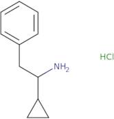 1-Cyclopropyl-2-phenylethan-1-amine hydrochloride