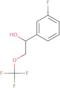 1-(3-Fluorophenyl)-2-(trifluoromethoxy)ethan-1-ol