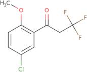 1-(5-Chloro-2-methoxyphenyl)-3,3,3-trifluoropropan-1-one