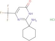 2-(1-Aminocyclohexyl)-6-(trifluoromethyl)-3,4-dihydropyrimidin-4-one hydrochloride