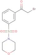 2-Bromo-1-[3-(morpholine-4-sulfonyl)phenyl]ethan-1-one