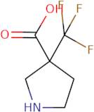 (3R)-3-(Trifluoromethyl)pyrrolidine-3-carboxylic acid