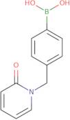{4-[(2-Oxo-1,2-dihydropyridin-1-yl)methyl]phenyl}boronic acid