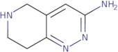 5H,6H,7H,8H-Pyrido[4,3-c]pyridazin-3-amine