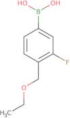 [4-(Ethoxymethyl)-3-fluorophenyl]boronic acid