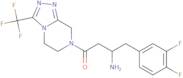 3-Amino-4-(3,4-difluorophenyl)-1-[3-(trifluoromethyl)-5H,6H,7H,8H-[1,2,4]triazolo[4,3-a]pyrazin-7-yl]butan-1-one
