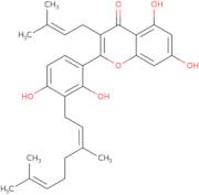 3'-Geranyl-3-prenyl-2',4',5,7-tetrahydroxyflavone