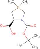 (5S)-1-[(tert-butoxy)carbonyl]-3,3-dimethyl-1,3-azasilolidine-5-carboxylic acid