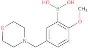 [2-Methoxy-5-(morpholinomethyl)phenyl]boronic acid