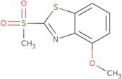 4-Methoxy-2-(methylsulfonyl)benzo[D]thiazole