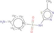 Sulfamethizole-13C6