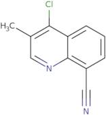 3-Methyl-4-chloro-8-cyanoquinoline