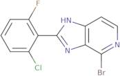 4-Bromo-2-(2-chloro-6-fluorophenyl)-3H-imidazo[4,5-c]pyridine