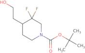 tert-Butyl 3,3-difluoro-4-(2-hydroxyethyl)piperidine-1-carboxylate