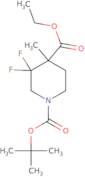 1-Tert-Butyl 4-Ethyl 3,3-Difluoro-4-Methylpiperidine-1,4-Dicarboxylate