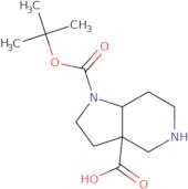 1-(tert-Butoxycarbonyl)-octahydro-1H-pyrrolo[3,2-c]pyridine-3a-carboxylic acid