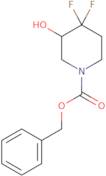 benzyl 4,4-difluoro-3-hydroxypiperidine-1-carboxylate
