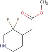 Methyl 2-(3,3-difluoropiperidin-4-yl)acetate