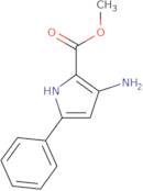 3-Amino-5-phenyl-1H-pyrrole-2-carboxylic acid methyl ester