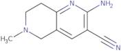 2-Amino-6-methyl-5,6,7,8-tetrahydro-1,6-naphthyridine-3-carbonitrile