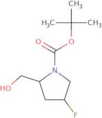 tert-Butyl 4-fluoro-2-(hydroxymethyl)pyrrolidine-1-carboxylate