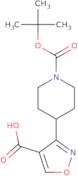 3-{1-[(tert-Butoxy)carbonyl]piperidin-4-yl}-1,2-oxazole-4-carboxylic acid