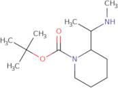 tert-Butyl 2-(1-(methylamino)ethyl)piperidine-1-carboxylate