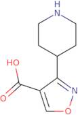 3-(Piperidin-4-yl)-1,2-oxazole-4-carboxylic acid