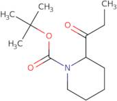 tert-Butyl 2-propanoylpiperidine-1-carboxylate