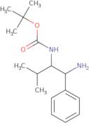 tert-Butyl N-(1-amino-3-methyl-1-phenylbutan-2-yl)carbamate