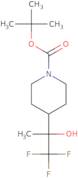 tert-Butyl 4-(1,1,1-trifluoro-2-hydroxypropan-2-yl)piperidine-1-carboxylate