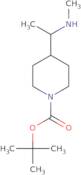 tert-Butyl 4-[1-(methylamino)ethyl]piperidine-1-carboxylate