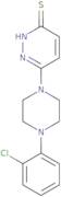 6-[4-(2-Chlorophenyl)piperazin-1-yl]-2,3-dihydropyridazine-3-thione