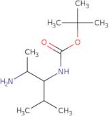 tert-Butyl N-(2-amino-4-methylpentan-3-yl)carbamate