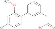 3-(4-Chloro-2-methoxyphenyl)phenylacetic acid