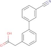 2-(3'-Cyano-[1,1'-biphenyl]-3-yl)acetic acid