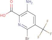 3-Amino-6-bromo-5-(trifluoromethyl)picolinic acid