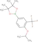 Pinacol 4-isopropanoxy-3-(trifluoromethyl)benzeneboronate