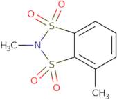 2,4-Dimethyl-2H-1λ⁶,3λ⁶,2-benzodithiazole-1,1,3,3-tetrone